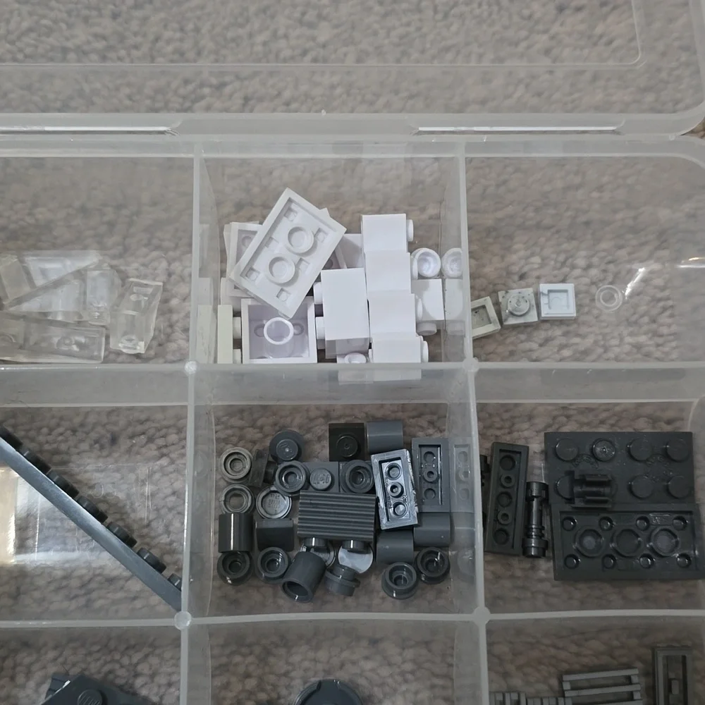 LEGO Bundle of Assorted Building Blocks in Organizer Case